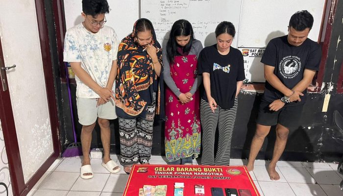 Pesta Inex di Kos-kosan Digulung, Lima Pemuda Dompu Diamankan