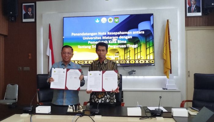 Pemkot Bima–Universitas Mataram Sepakat Kolaborasi Tri Dharma, Fokus SDM dan Riset