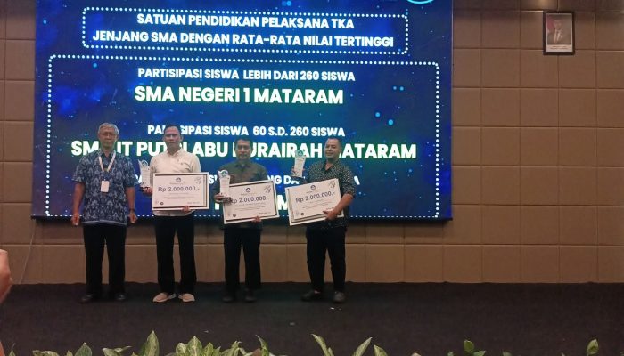 Raih Tiga Besar TKA NTB, SMAN 1 Soromandi Perkokoh Posisi Sekolah Unggul