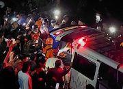 Gunakan Ekskavator, Tim SAR Evakuasi Jasad Korban yang Terjepit Batu di Tibu Ijo