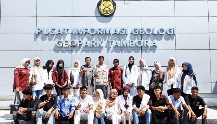 Geopark Tambora Gandeng Kampus, Mahasiswa Diajak Wisata Edukasi ke PIG Bima