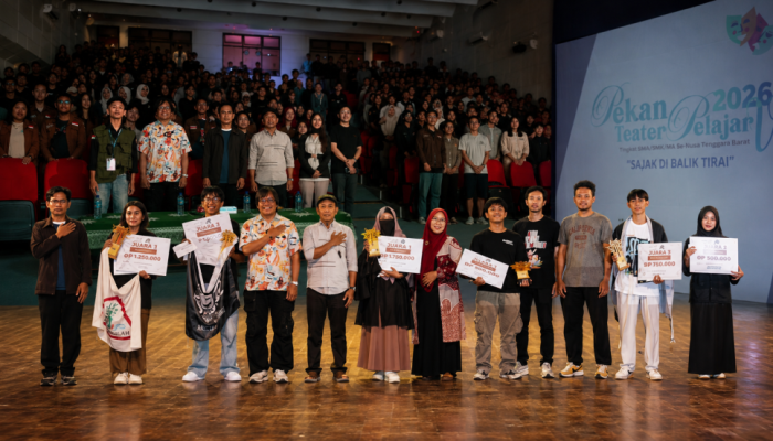 Panggung Teater Pelajar NTB 2026 Usai Digelar, UMMAT Ungkap Minimnya Dukungan Dikpora NTB