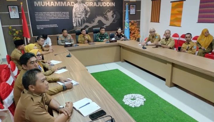 Pemkab Dompu Ikuti Rakor Pengendalian Inflasi dan Peluncuran Buku Antikorupsi