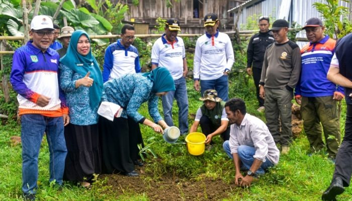 Ketua TP PKK Bima Gaungkan Aksi Tanam Pohon untuk Generasi Muda Lambitu