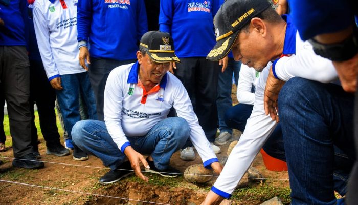 Bupati dan Wabup Bima Awali Pembangunan Fasilitas Publik di Kecamatan Parado