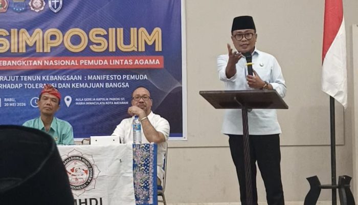 Kemenag NTB Apresiasi GMKI, PMKRI, PMII dan KMHDI Mataram Gaungkan Toleransi Lewat Simposium Kebangsaan