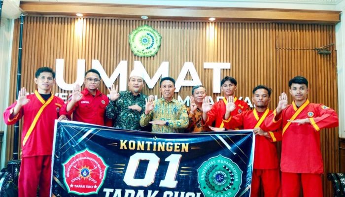 UMMAT Lepas Delegasi Tapak Suci ke Ajang Nasional Muhammadiyah Games