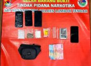 Empat Pengedar Narkoba di Praya Dibekuk, Polisi Sita Sabu 32,34 Gram