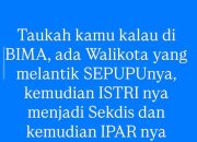 Lantik Istri, Sepupu dan Ipar, Wali Kota Bima Disentil Aktivis Sosial Melanie Subono