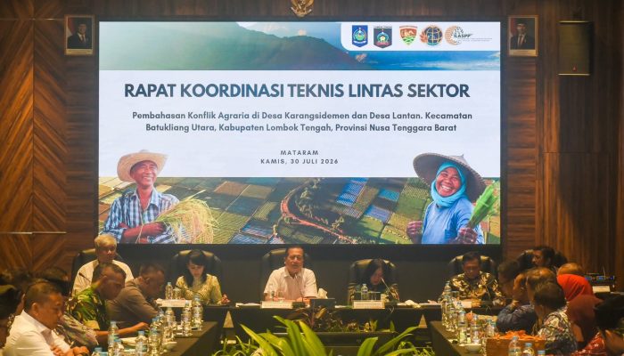 Pemprov NTB dan ATR/BPN Siapkan Model Reforma Agraria Berkeadilan di Lombok Tengah