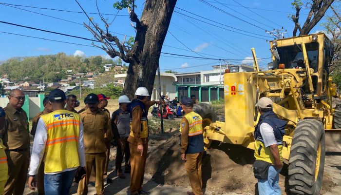 Ruas Jalan Depan RSUD Sering Mulai Diperbaiki, Drainase Jadi Prioritas Penanganan