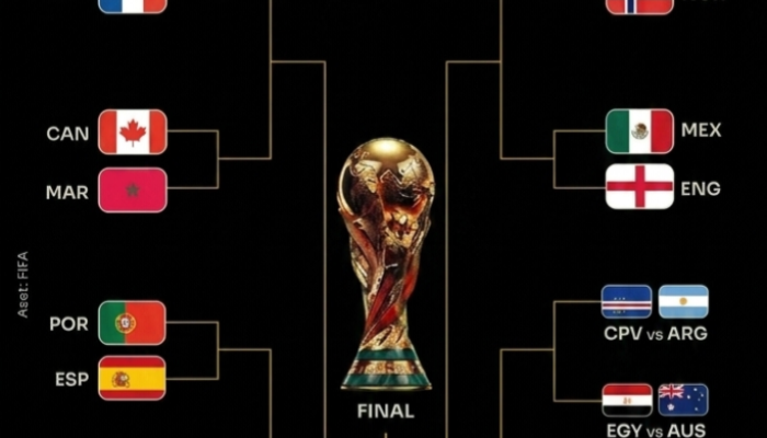 Sengit! Ini Bagan Babak 16 Besar Piala Dunia: Portugal Ditantang Spanyol, Brazil Hadapi Norwegia