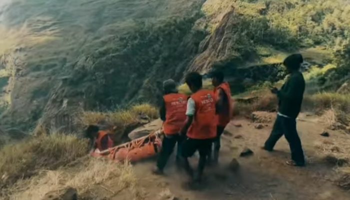 Pendaki Remaja Asal Mataram Tewas Terjatuh ke Jurang 100 Meter di Jalur Torean Rinjani