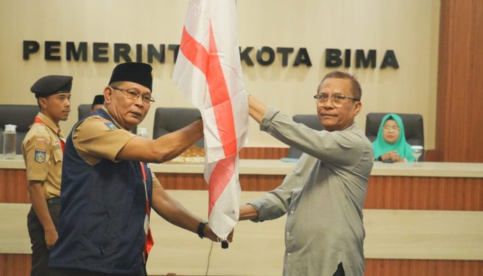 Wakil Wali Kota Bima Lepas 44 Kontingen Jambore Nasional XII, Titip Pesan Jaga Nama Baik Daerah