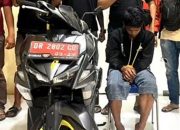 Polisi Bekuk Residivis yang Diduga Curi Motor Dinas Pemkab Lombok Utara