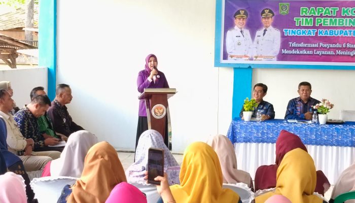 Pimpin Rakor Posyandu, Murni Tekankan Transformasi Layanan Berbasis 6 SPM