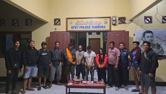 Polisi Ungkap Jaringan Pengedar Narkoba di Tambora Bima, Guru SD dan Istri Ditangkap, 54 Poket Sabu Disita