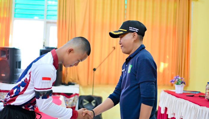 53 Paskibraka Bima Jalani Pemusatan Latihan, Ini Pesan Bupati Ady Mahyudi