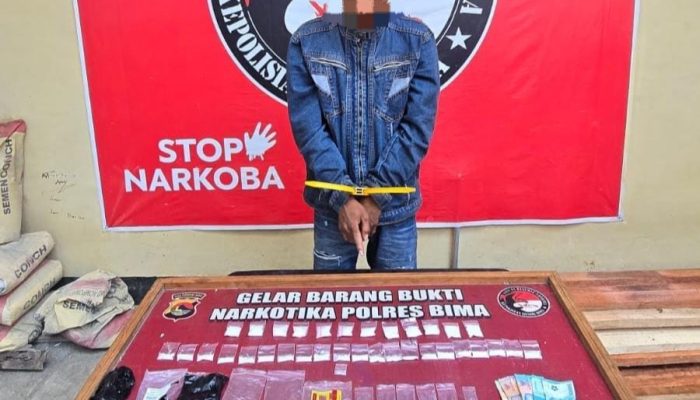 Polisi Tangkap Jaringan Pengedar Narkoba Lintas Sumbawa-Bima, Sita 34 Poket Sabu 