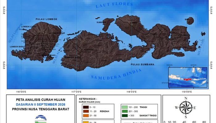 125 Hari Tanpa Hujan, Bima Masuk Status Awas Kekeringan Meteorologis