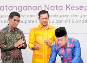 Bupati Bambang Firdaus Minta PT STM Perluas Program Pemberdayaan ke 81 Desa