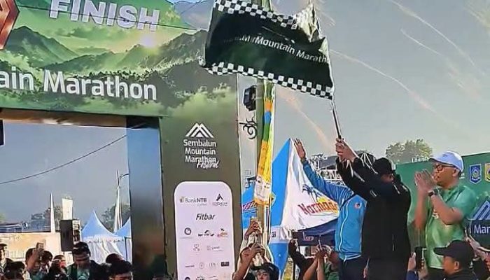 Mendunia! 700 Pelari dari 18 Negara Ramaikan Sembalun Mountain Marathon 2026
