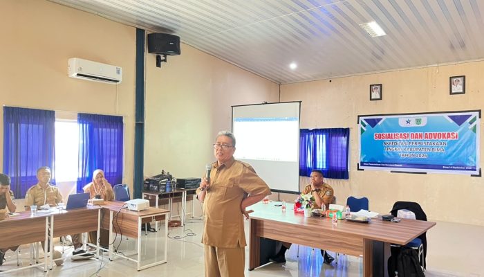 Dispusip Bima Pacu Perpustakaan Berstandar Nasional Lewat Sosialisasi Akreditasi