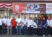Ratusan PMR-KSR Ikuti Apel HUT PMI ke-81, Lalu Doddy : Hari Lahir PMI Sama Dengan Umur Kemerdekaan Bangsa Indonesia