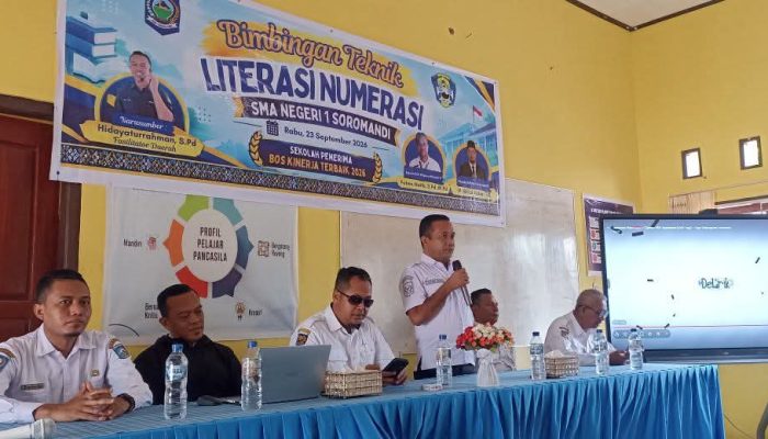Dorong Mutu Pembelajaran, SMAN 1 Soromandi Perkuat Kompetensi Literasi dan Numerasi