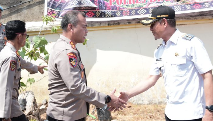 Rekatkan Sinergi Pemerintahan, Wabup Irfan dan Kapolres Bima Tanam Pohon