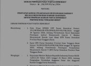 Beredar SK DPP Musda V Demokrat NTB Dijadwalkan 18 September, Ini Kata Plt Ketua
