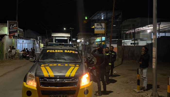 Polisi Bubarkan Aksi Balap Liar di Jalur Pelabuhan Sape Bima