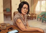Gara-gara Sabu Hilang, Suami Diduga Bacok Istri Pakai Parang