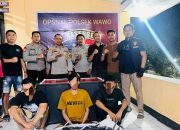Curi Kabel PLN Sepanjang 150 Meter, Tiga Terduga Pelaku Diamankan Polsek Wawo