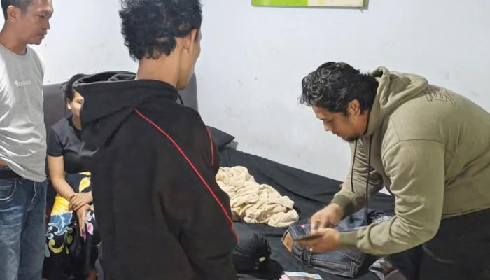 Polsek Asakota Amankan Tiga Terduga Pengedar Sabu, Barang Bukti 4,95 Gram