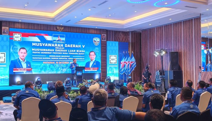 DPD Demokrat NTB Gelar Musda V, Sekjen DPP Dorong Kader Solid dan Perkuat Basis Akar Rumput  ‎
